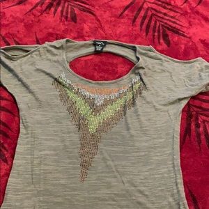 Army green t shirt